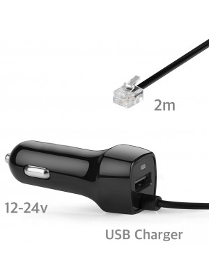 Stromkabel für Navty P1 mit USB Charger