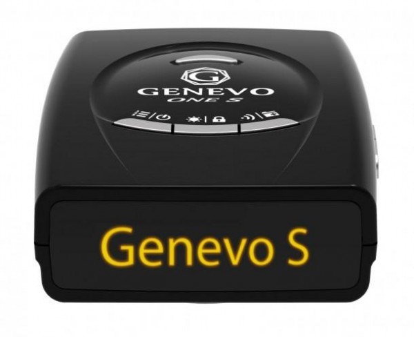 Genevo One S - mobiler Radarwarner - Frontansicht