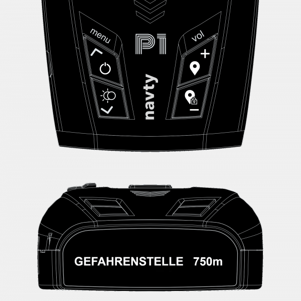 NAVTY P1 – Basic Edition - Knöpfe